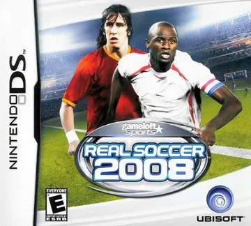 Real Soccer 2008 (USA) (En,Fr,Es) box cover front